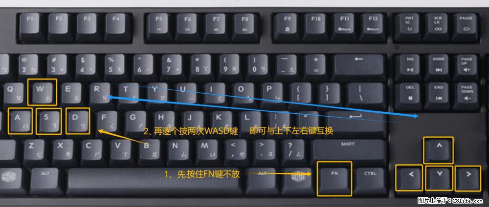 键盘，怎样把wasd键与上下左右方向键互换？ - 生活百科 - 池州生活社区 - 池州28生活网 chizhou.28life.net